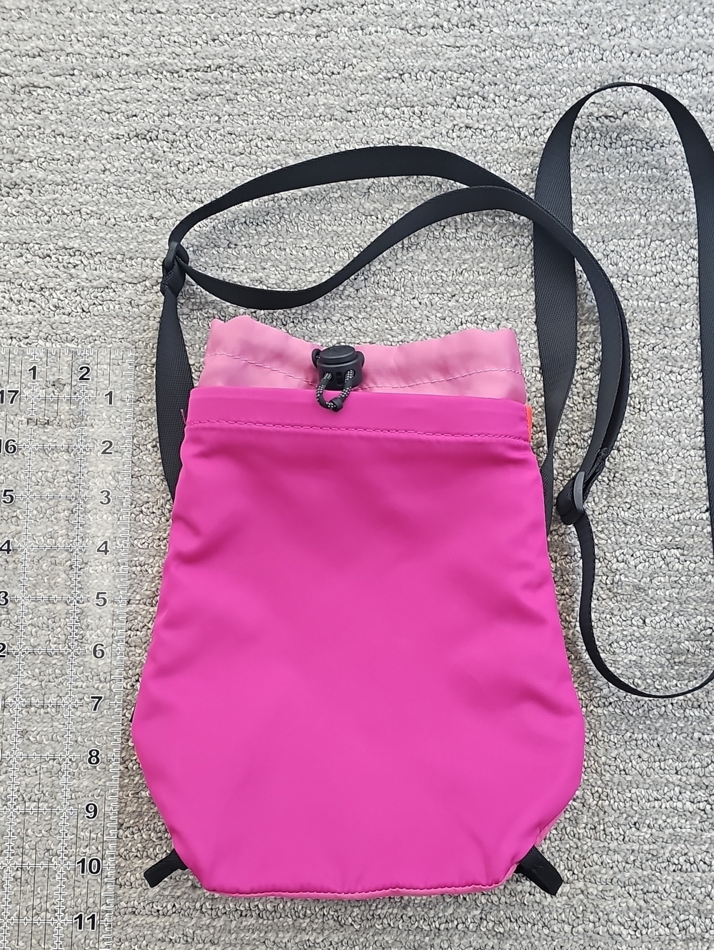 Lulemon Bright Pink Crossbody Pouch (Water Bottle)